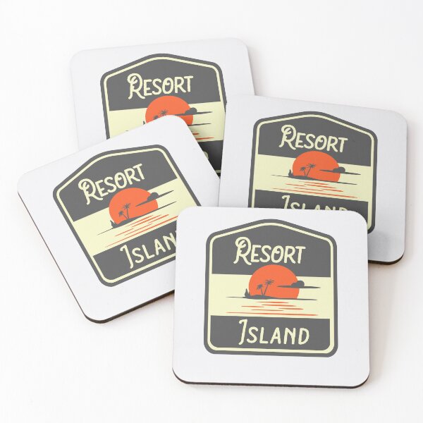 Item preview, 70s resort island tshirt /retro/vintage/Palm Tree Relax Sun Sand Beach Ocean Nature Island Resort Surf Element Travel Design  designed and sold by fitpress.