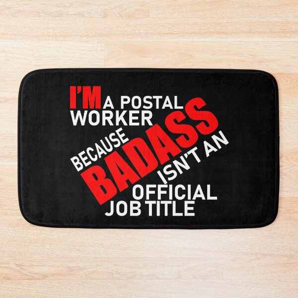 Item preview, Funny Post Postal Worker Badass Mail Carrier Mailbox Mailman designed and sold by TopTeeShop.