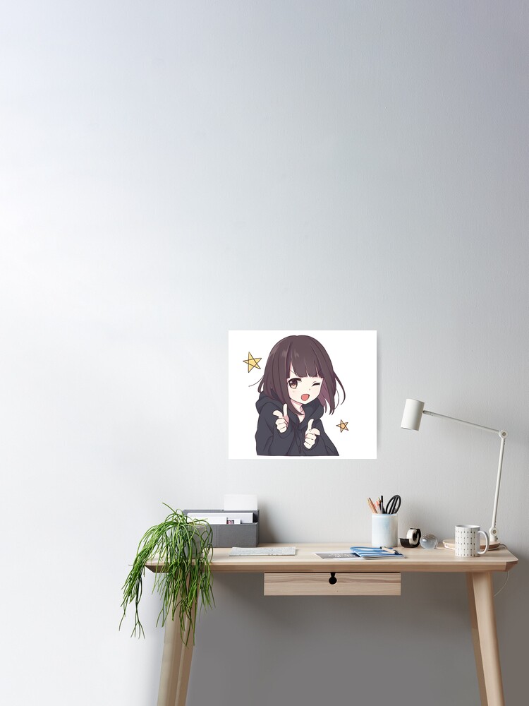 Menhera chan anime  Art Print for Sale by uisch