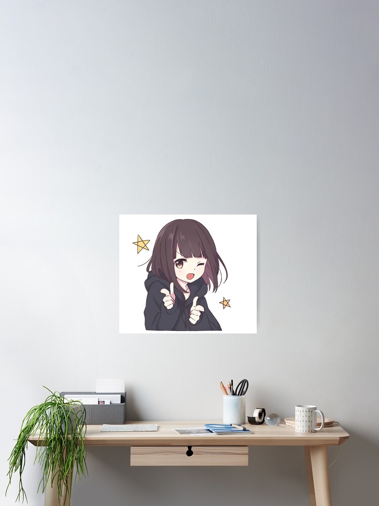 Menhera chan anime  Art Print for Sale by uisch