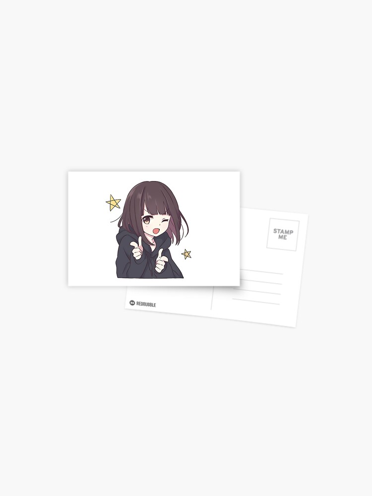 Menhera chan anime  Sticker for Sale by uisch