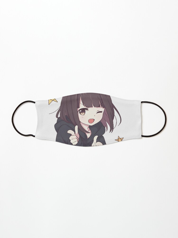 Menhera chan peeker - Peeking anime girl Magnet for Sale by giftycat