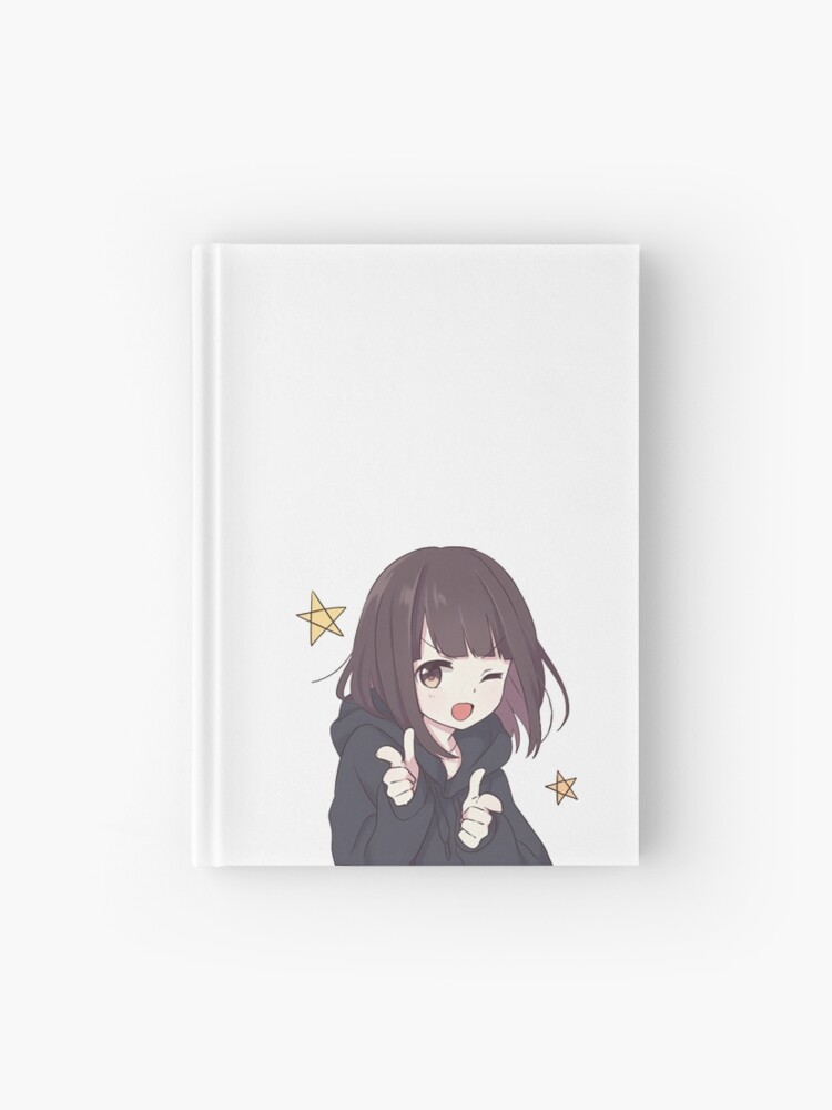 Anime Menhera chan sad why Spiral Notebook for Sale by uisch