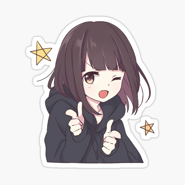 Menhera Chan Stickers for Sale