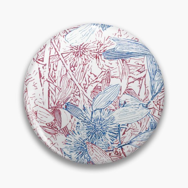Artikelvorschau, Hakea, Rot und Blau entworfen und verkauft von TripodDogShop.