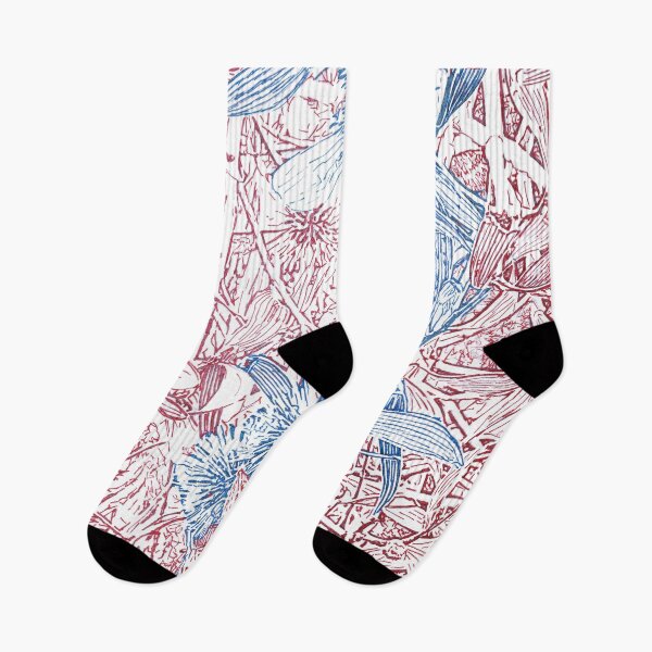 Item preview, Hakea, Red and Blue designed and sold by TripodDogShop.