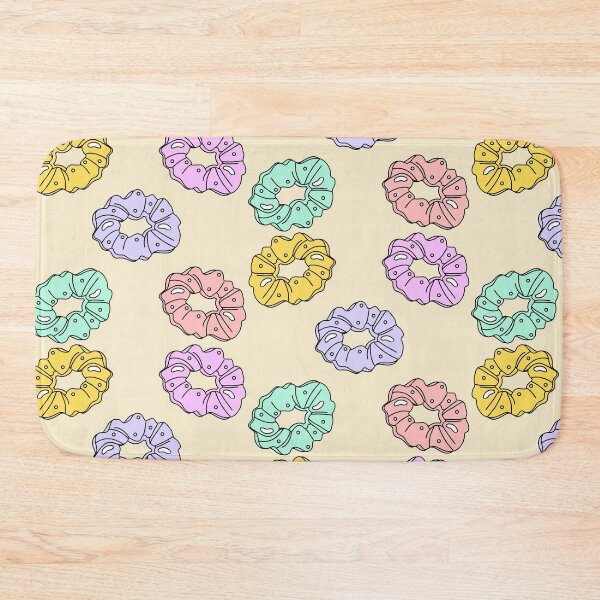 Item preview, Retro 90s Pastel Hair Scrunchie Pack designed and sold by The Little Wood Cottage.
