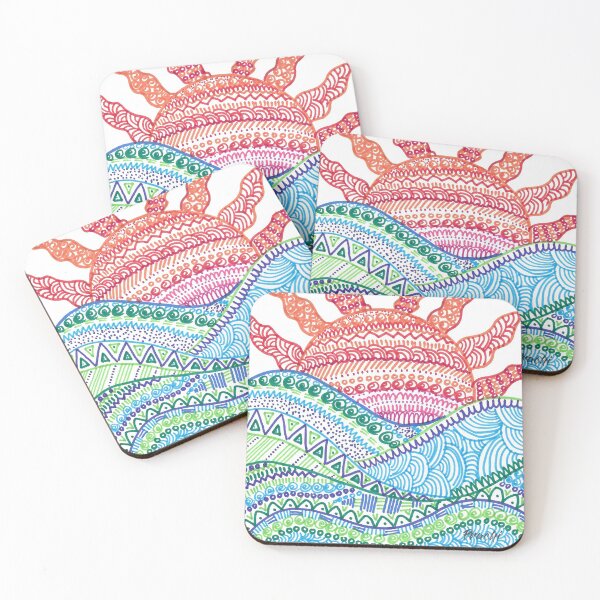 Item preview, SUNRISE DOODLE designed and sold by PrachiManerikar.
