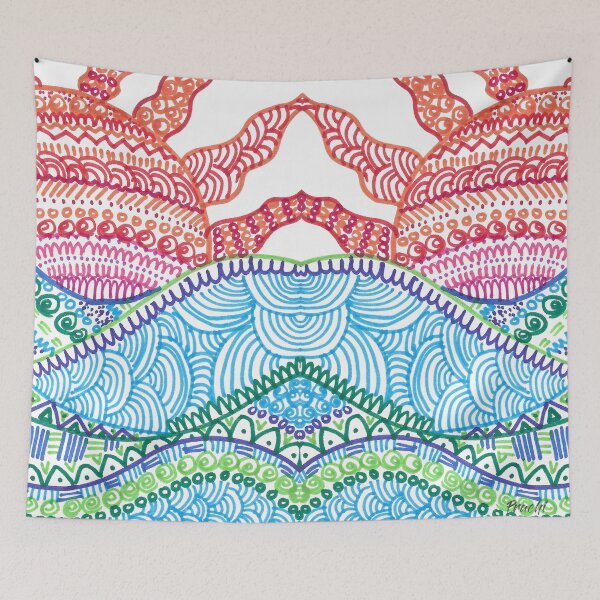 Item preview, SUNRISE DOODLE designed and sold by PrachiManerikar.
