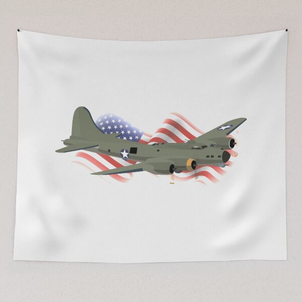 Item preview, Patriotic B-17 Flying Fortress WW2 Heavy Bomber designed and sold by NorseTech.