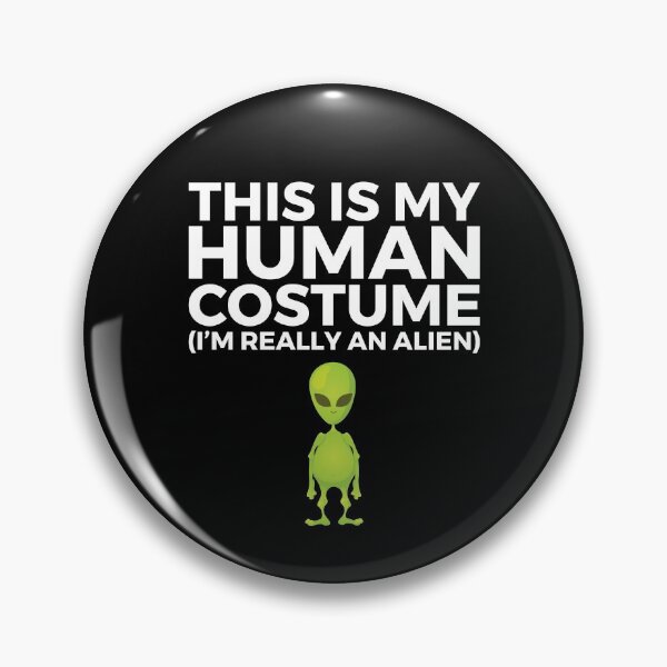 Item preview, Easy Halloween Costume I'm Really an Alien designed and sold by EstelleStar.