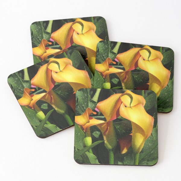 Item preview, Textured Lilies 2 designed and sold by Honey Myrtle Studio.