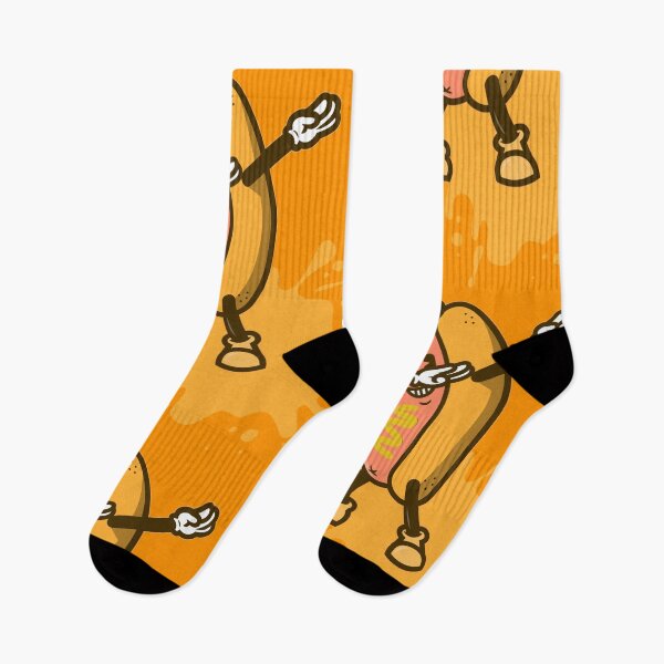 Item preview, Dab theme hot dog designed and sold by starshiporion.