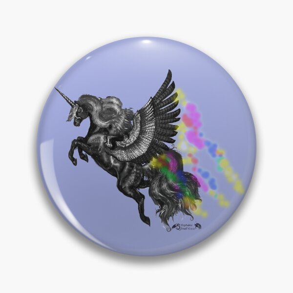 Item preview, Cute Unicorn Horse Pony Equine Equus Equestrian lover animal Pegasus designed and sold by Stephanie Small.