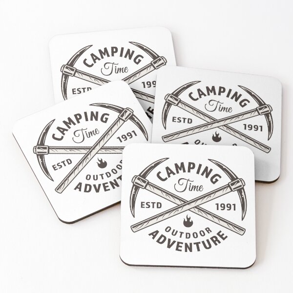 Aperçu de l'œuvre Camping Time Outdoor Adventure créée et vendue par Vector Scout Lab.