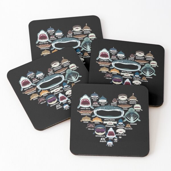 Item preview, Love Shark Faces  designed and sold by shlebah.