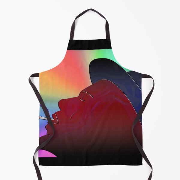 Item preview, Portrait of Thelonious Monk Colorful Silhouette Smoking designed and sold by ibadishi.