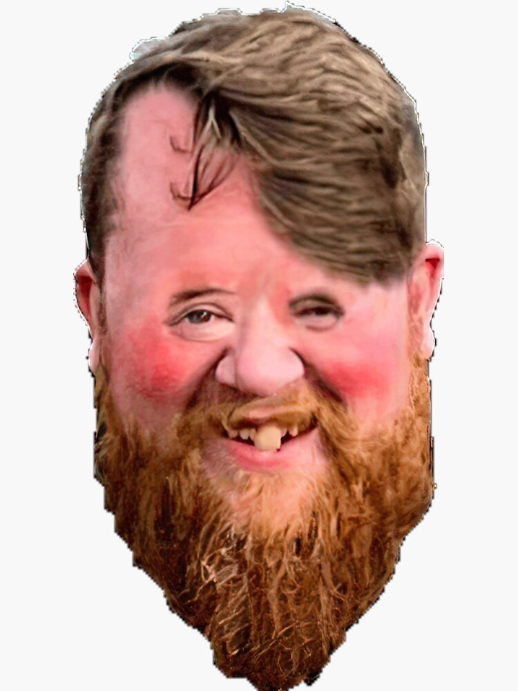 "Thud Big'Head" Sticker by ThudDesignCo Redbubble