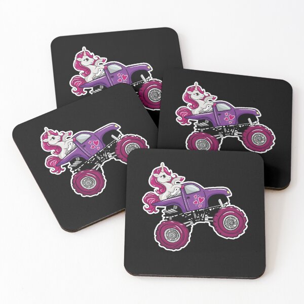 Item preview, Monster Truck Unicorn designed and sold by Whynot123.
