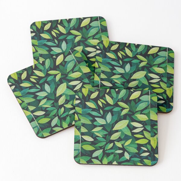 Item preview, Green leaves designed and sold by MMJArts.