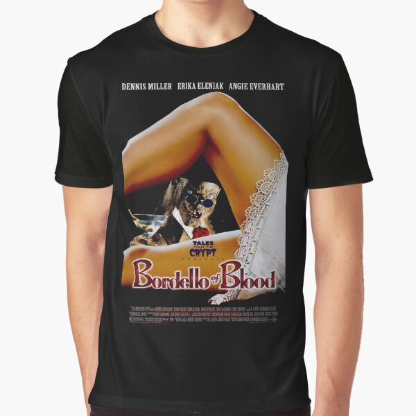 Tales from the Crypt Bordello of Blood (1996) Gilbert Adler Graphic T-Shirt