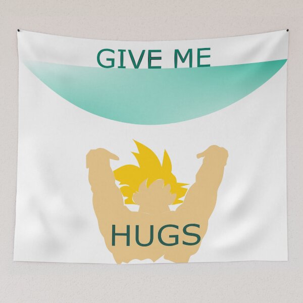 Item preview, gathering universal hugs anime minimalist designed and sold by GetThatStuff.