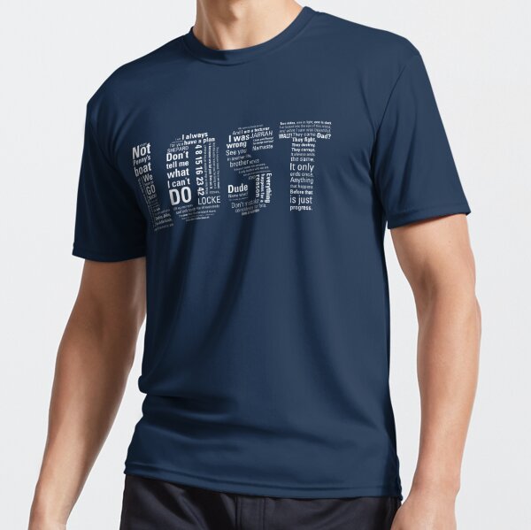 LOST Quotes T-shirt // Classic Drama Tv Show Shirt // Sci-fi 