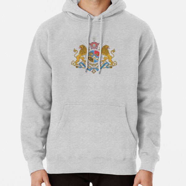 Sovereign Coat of Arms of Iran (Order of Pahlavi), 1932-1979 Pullover Hoodie