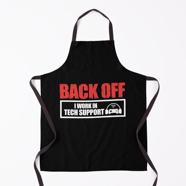 Item preview, Back off I Work in Tech Support designed and sold by BrainFuzz.