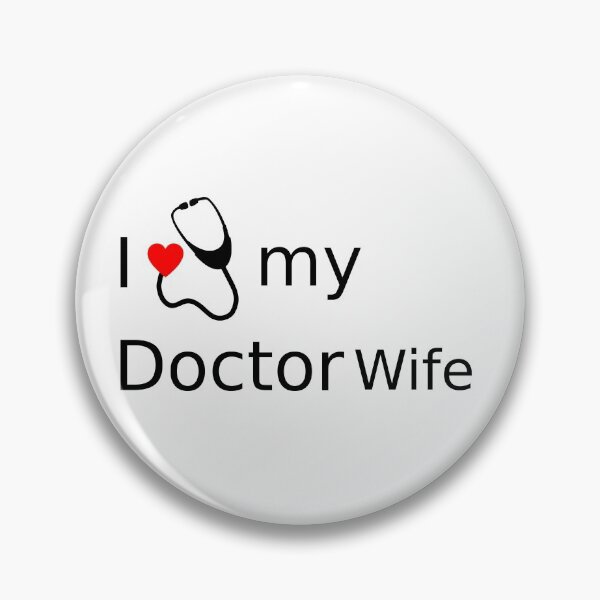 Item preview, I heart my doctor wife designed and sold by girlsgetgadgets.