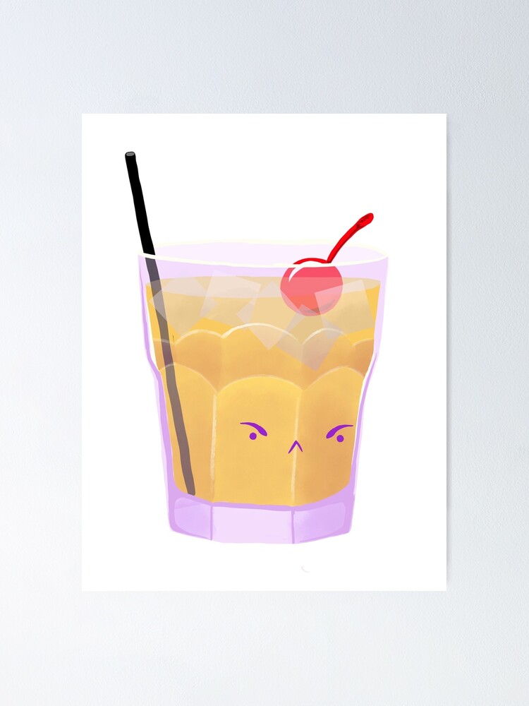 "Rick Dalton Whiskey Sour" Poster by wildglitterwolf Redbubble