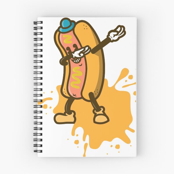 Item preview, Dab theme hot dog designed and sold by starshiporion.
