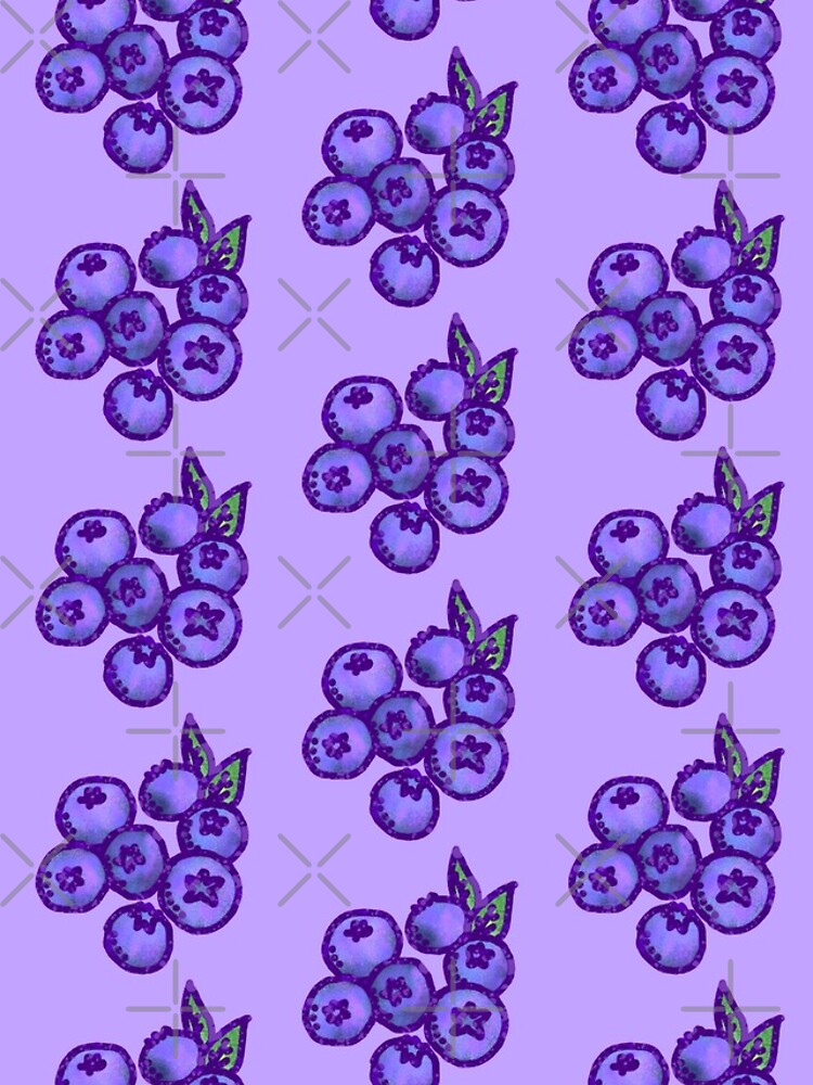 Thumbnail 4 of 4, iPhone Case, Blueberries designed and sold by nicebutton.