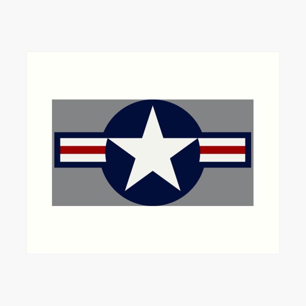 United States Air Force (USAF) - Roundel Art Print