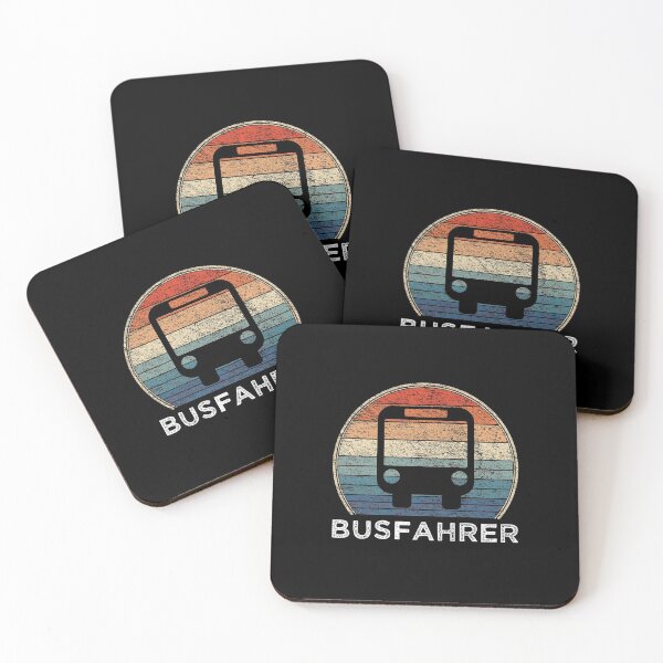 Item preview, bus driver fathers day - retro bus designed and sold by pirminio.