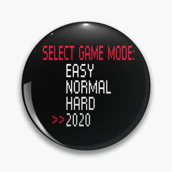 Item preview, Select game mode easy normal hard 2020 designed and sold by Mirnamar.