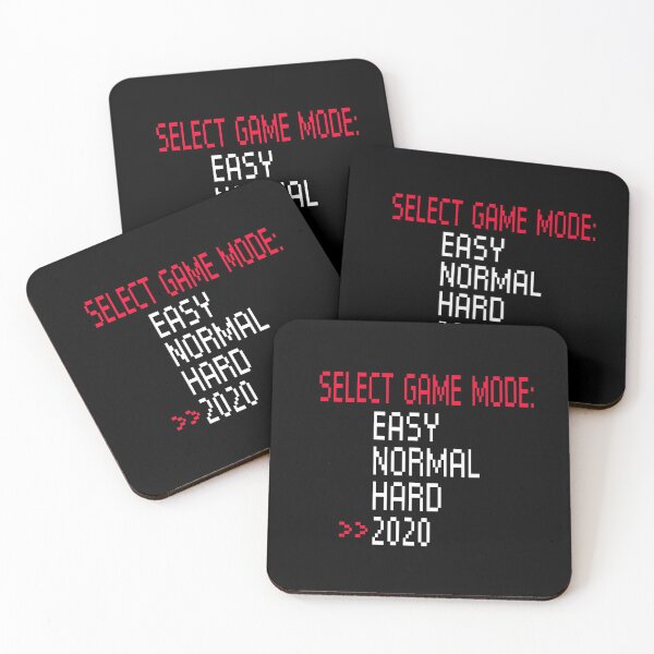 Item preview, Select game mode easy normal hard 2020 designed and sold by Mirnamar.