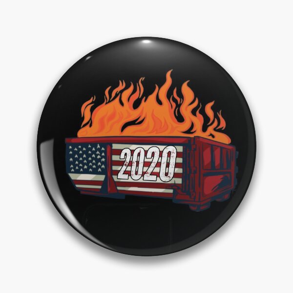 Item preview, 2020 American Dumpster Fire Design designed and sold by chris-ellis-art.