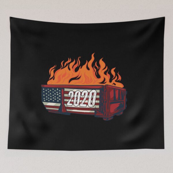 Item preview, 2020 American Dumpster Fire Design designed and sold by chris-ellis-art.