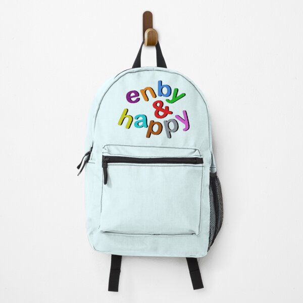 Item preview, Enby and Happy (NB, Non-Binary Pride) designed and sold by ClickForMore.