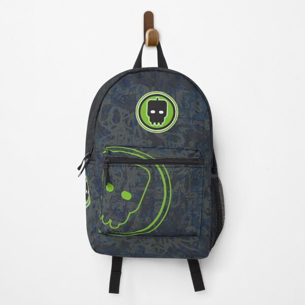 Item preview, Alien skull logo on graffiti wall designed and sold by Vaughan Duck.