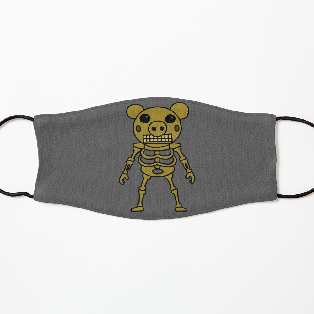 Skelly Piggy Skin Mask By Stinkpad Redbubble - skeleton mask roblox