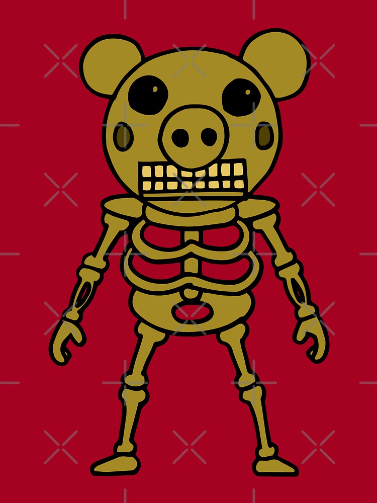 Skelly Pig Skin Kids T Shirt By Stinkpad Redbubble - skelly roblox