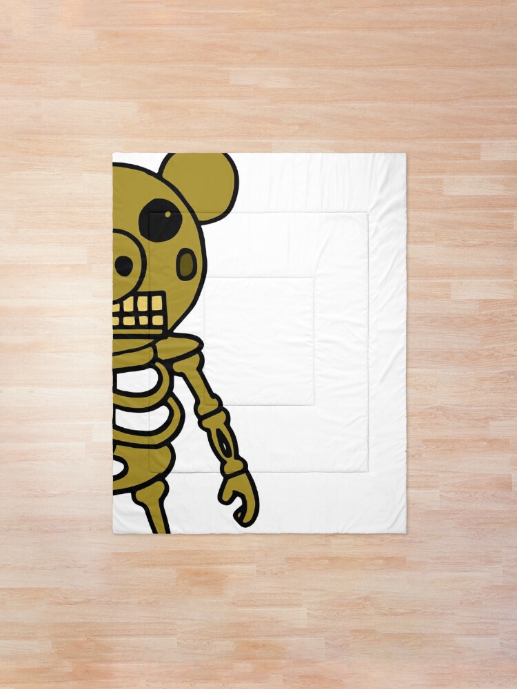 Skelly Piggy Skin Comforter By Stinkpad Redbubble - roblox skelly