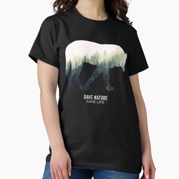 Artikel-Vorschau von Wolf im Waldklima Klimaschutz, designt und verkauft von RJ-Art.