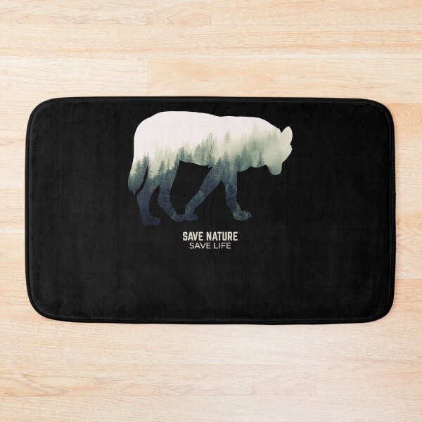 Item preview, Wolf in Forest Environment Climate Protection designed and sold by RJ-Art.