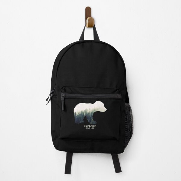 Item preview, Bear in Forest Environment Climate Protection designed and sold by RJ-Art.