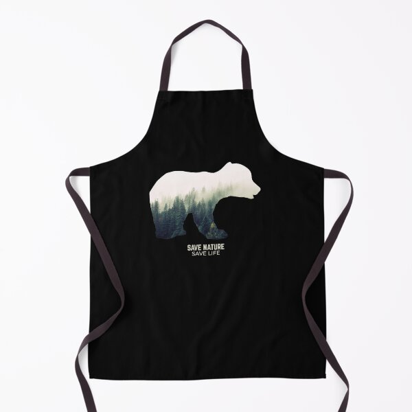 Item preview, Bear in Forest Environment Climate Protection designed and sold by RJ-Art.
