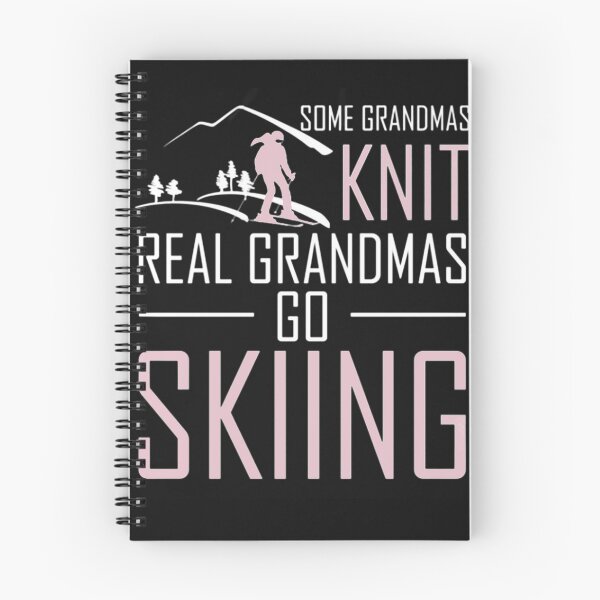 Item preview, Real Grandmas Go Skiing designed and sold by GeniusDesignArt.