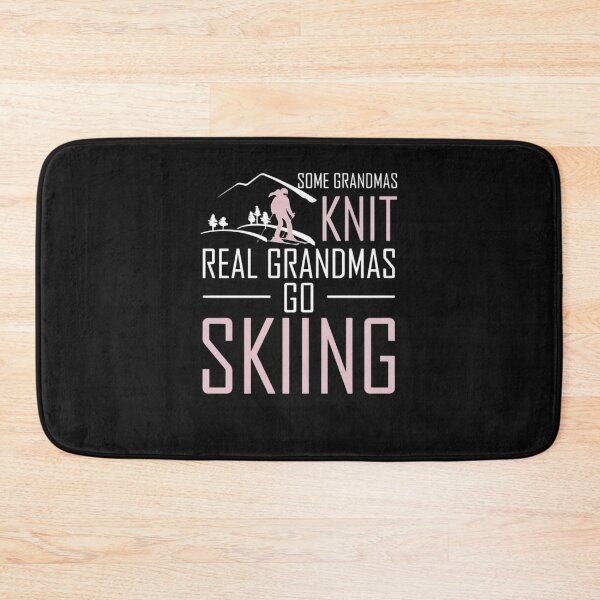 Item preview, Real Grandmas Go Skiing designed and sold by GeniusDesignArt.